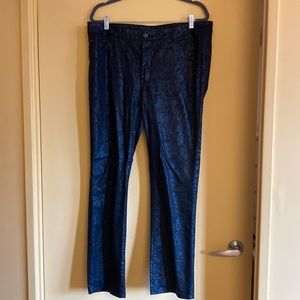 Suko jeans snakeskin print black  16